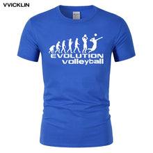 Load image into Gallery viewer, 2019 Summer Men's Funny Style Evolution of Volleyballs T Shirt