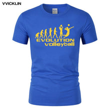Load image into Gallery viewer, 2019 Summer Men's Funny Style Evolution of Volleyballs T Shirt