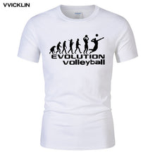 Load image into Gallery viewer, 2019 Summer Men's Funny Style Evolution of Volleyballs T Shirt