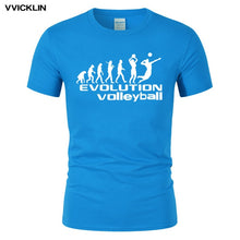 Load image into Gallery viewer, 2019 Summer Men's Funny Style Evolution of Volleyballs T Shirt