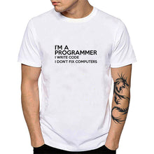 Load image into Gallery viewer, I'm A Programmer Cotton O-neck T-shirt Programmer Problem Men